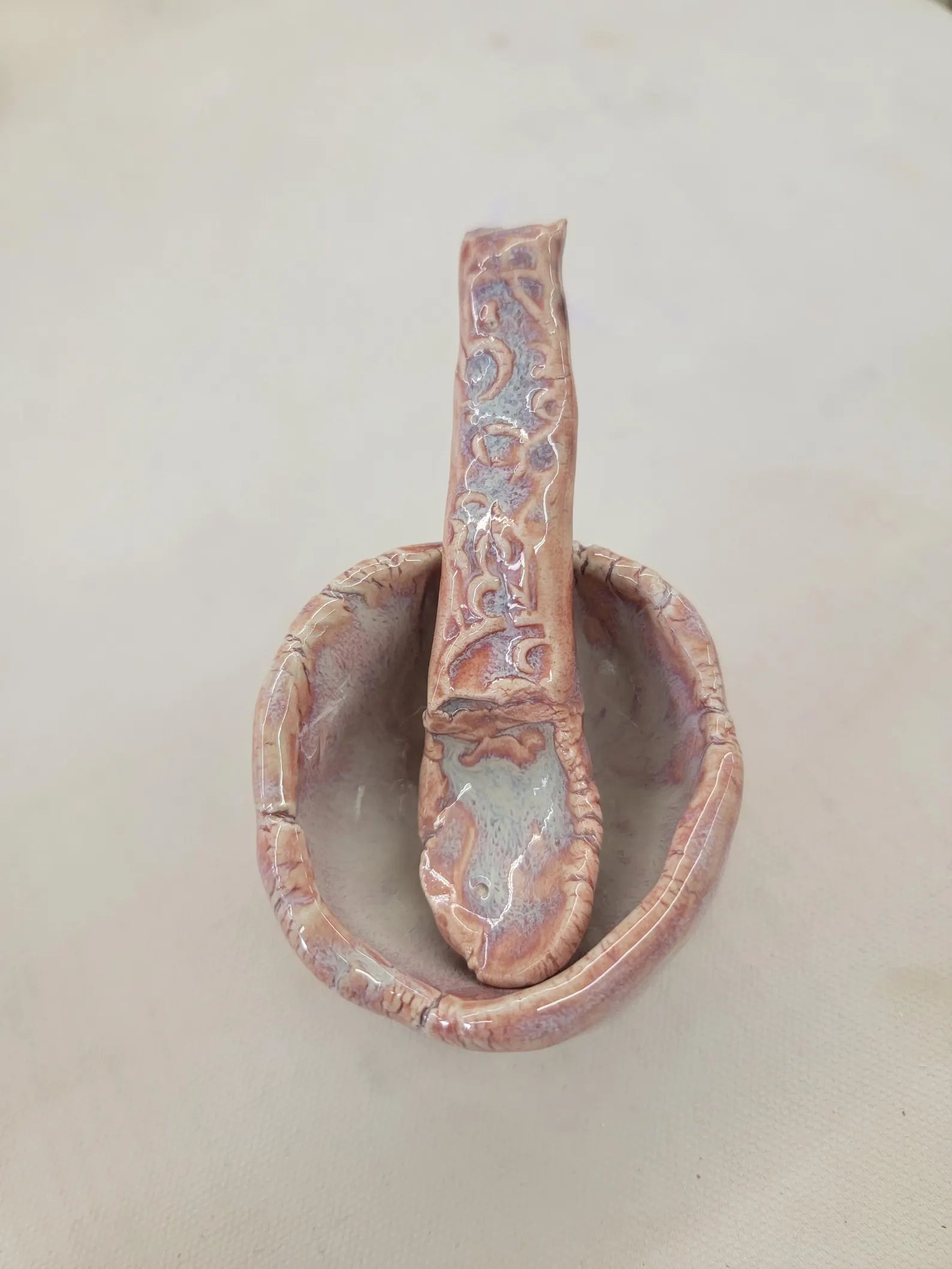 Pinch Pot & Matching Spoon